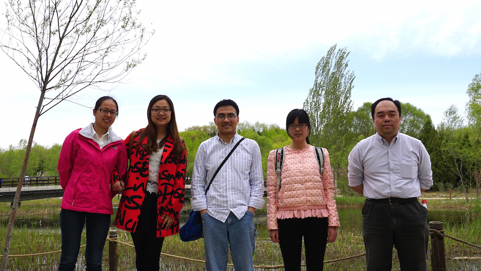 Our first Olympic-forest-park-lab-meeting, after 5km hiking